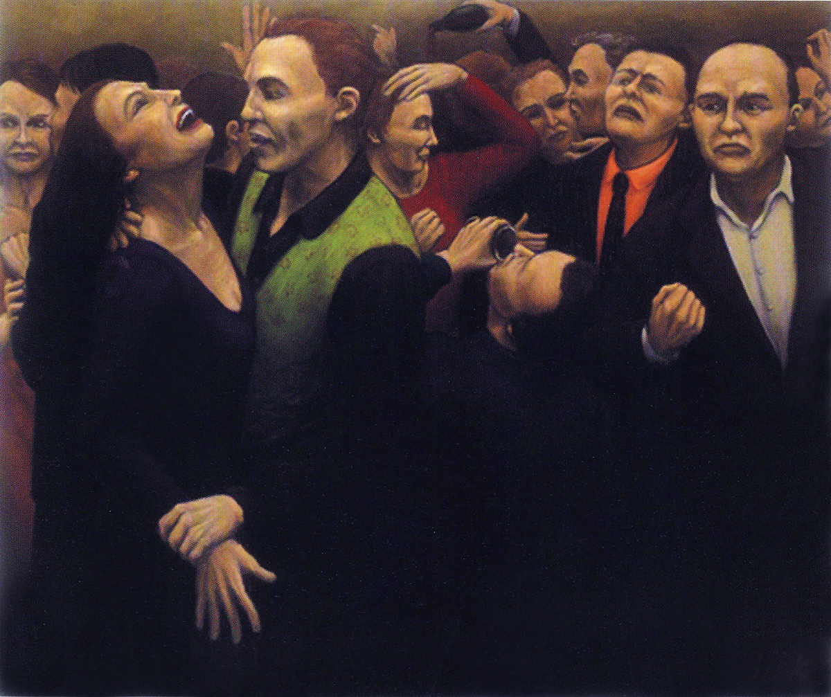 Martina Büttner: Painting, party 1998