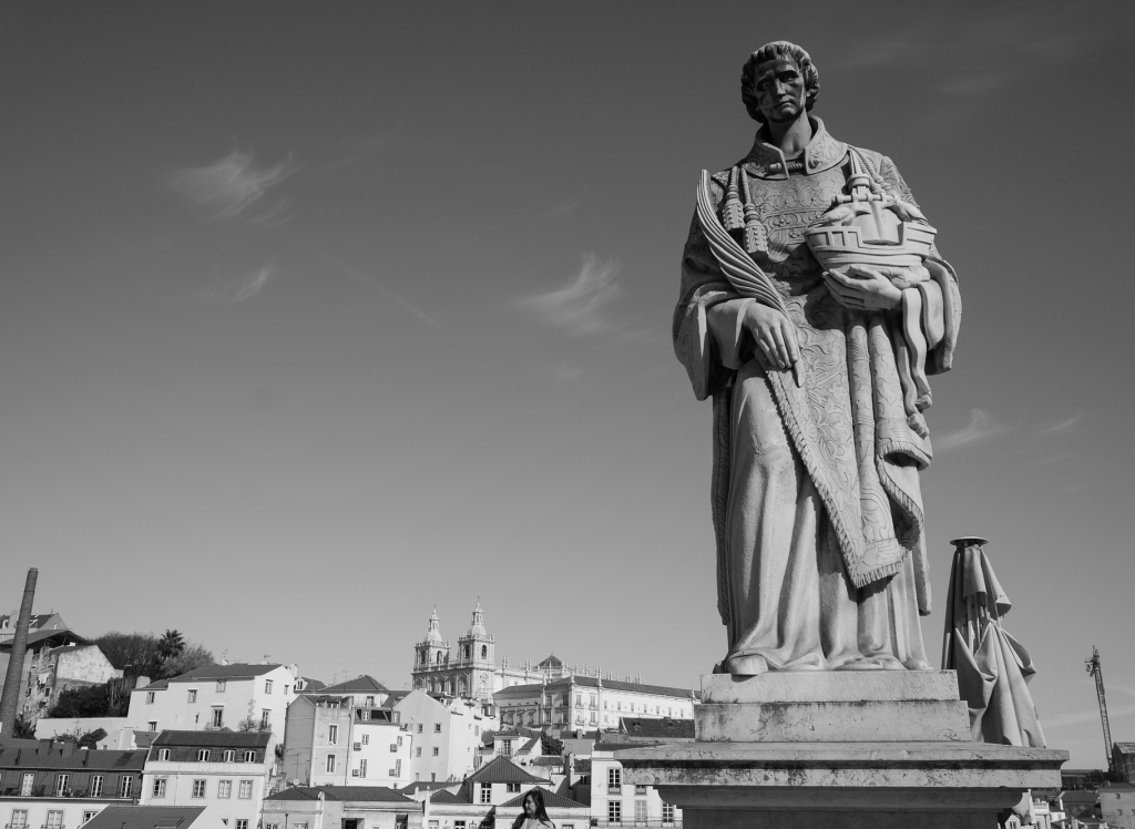 Lisbon view with Church of São Vicente of Fora, 2019 Lisbon view with Church of São Vicente of Fora, 2019