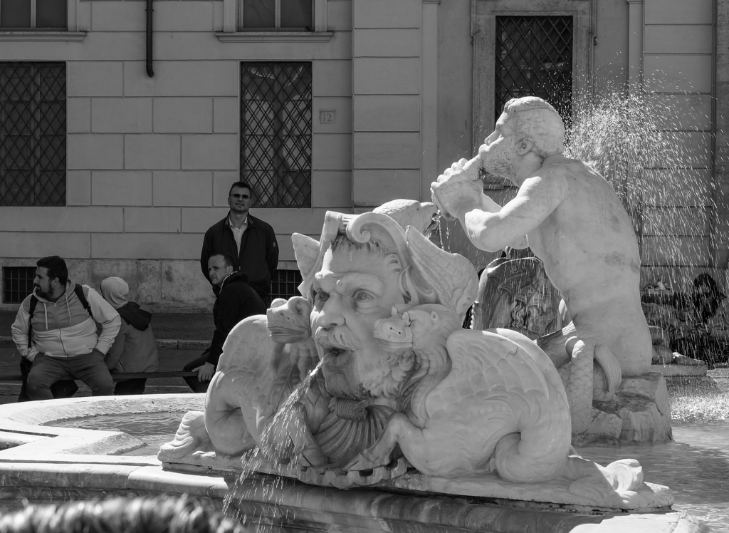 Fountain Piazza Navona, 2018