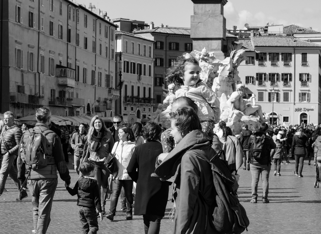 People Piazza Navona, 2018
