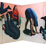 Martina Büttner: Painting, somersaults 2000