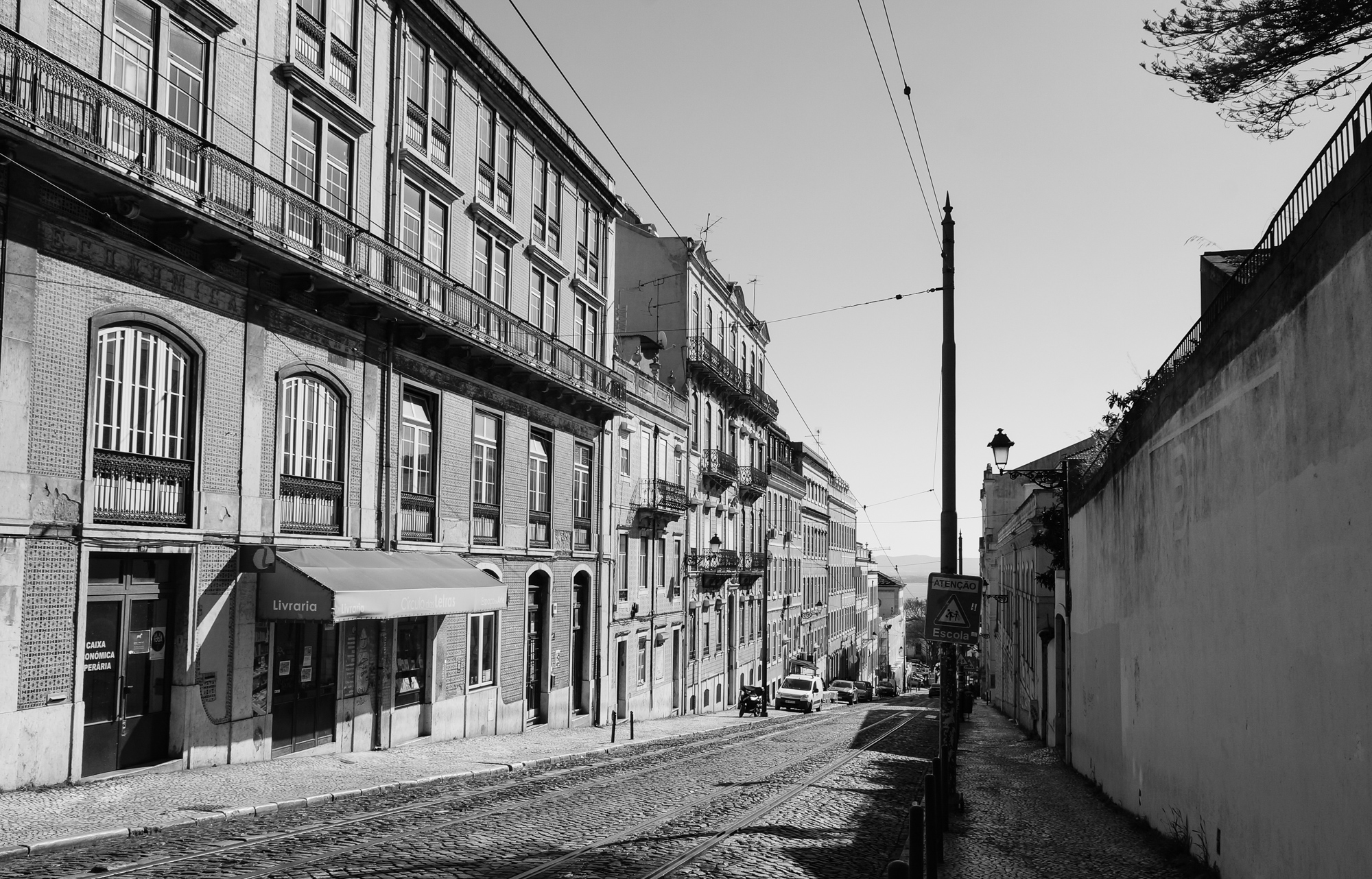 Lisbon street view, February 2019
