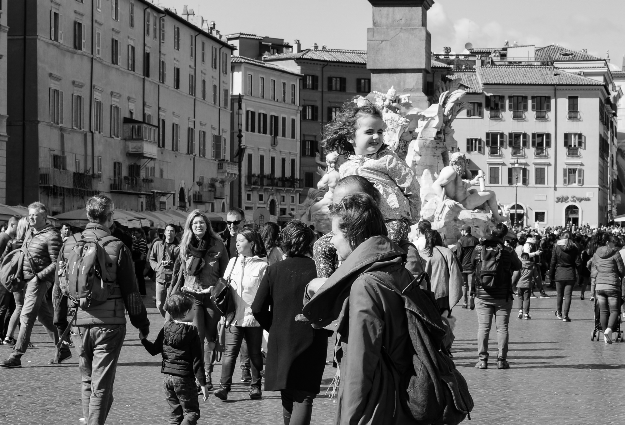 People Piazza Navona, 2018